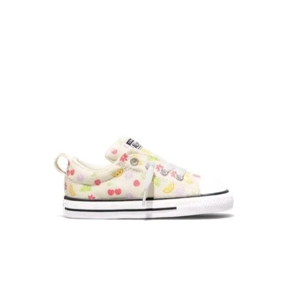 Converse Toddler Street Ox Low Top Sneakers Flower Size 11